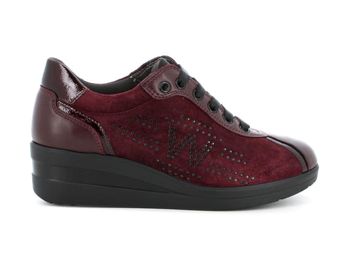 Melluso Donna Scarpe basse Pelle R25850A-209599 Bordo
